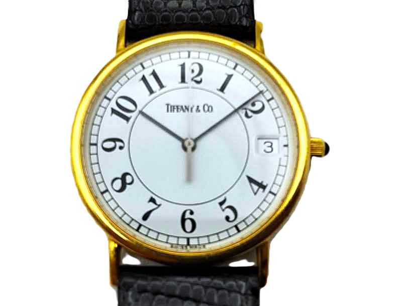 ティファニー買取 K18ラウントクラッシックウォッチ